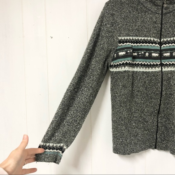 *3/$30* Vtg Woolwich Fair Isle Sweater - Picture 2 of 9